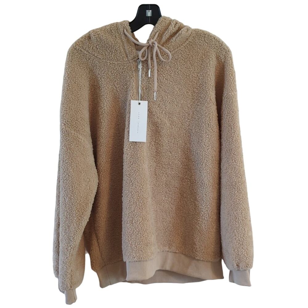 NWT Lush Hoodie, Teddy Bear, M